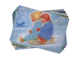Sagro Verlag Postkarten Winter 5 Stück – Produktbild 1 von 1