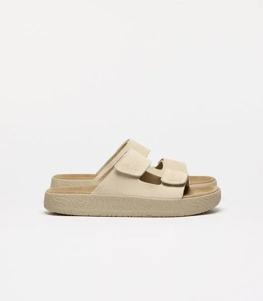Veja Sandale Veja ETNA Suede - Unisex, Pierre almond almond (weiß), – Produktbild 3 von 5