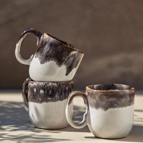 onomao onomao Tasse - Traditionell, Steingrau dipped, – Produktbild 2 von 4