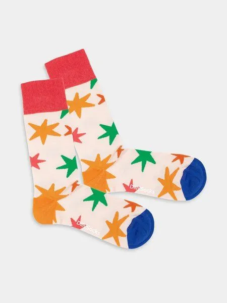 DillySocks DillySocks Bunte Socken, Bio Baumwolle, Star Fusion – Produktbild 1 von 2