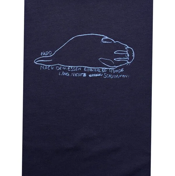 FÄDD FÄDD Herren T-Shirt Rundhals aus Bio-Baumwolle "FRESSKOMA", Navy (blau), – Produktbild 2 von 3