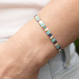 juni juni Armband "Ocean Tonic" - individuell verstellbar - handgemacht in Deutschland – Produktbild 1 von 1