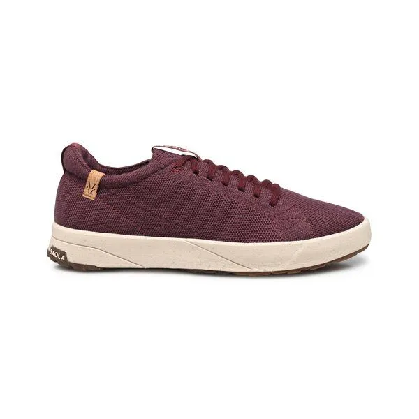 SAOLA SAOLA Sneaker aus Merinowolle Frauen - Cannon Knit Women 2.0 Wool, Wine, – Produktbild 1 von 4