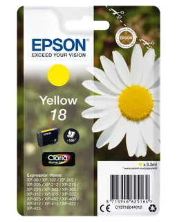 Epson Epson Tintenpatrone T1804/ 18 gelb – Produktbild 1 von 1