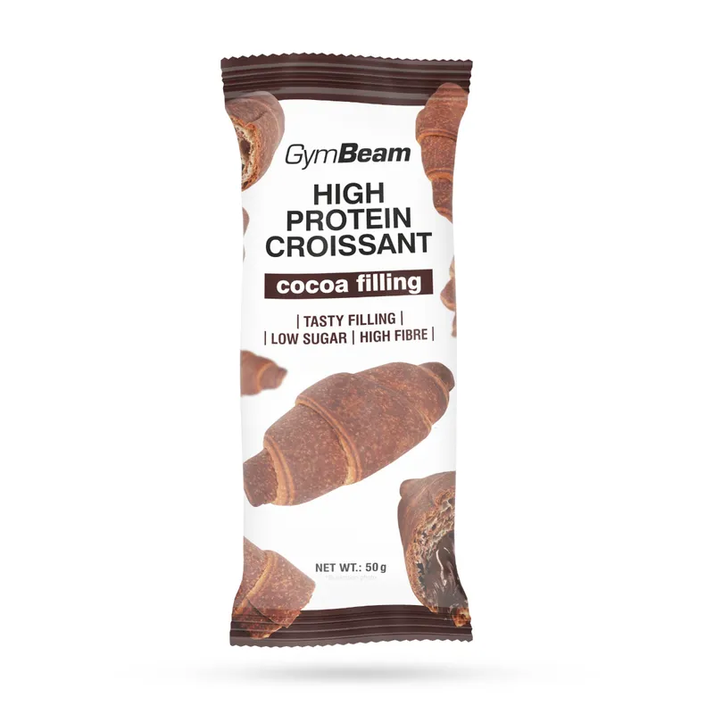 GymBeam Food GymBeam Protein Croissant mit Kakaofüllung 50 g Kakao – Produktbild 1 von 1