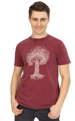 Life-Tree Life-Tree Organic Fairwear Shirt Men Stone Washed Treehugger – Produktbild 1 von 1