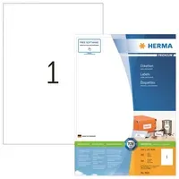 Herma Herma Premium - Papier - matt - permanent selbstklebend - weiß - A4 (210 x 297 mm) – Produktbild 2 von 5