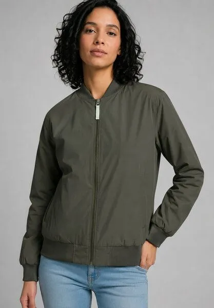 derbe derbe Übergangsjacke „Blousholm Pinstripe“, Olive phantom, – Produktbild 1 von 3