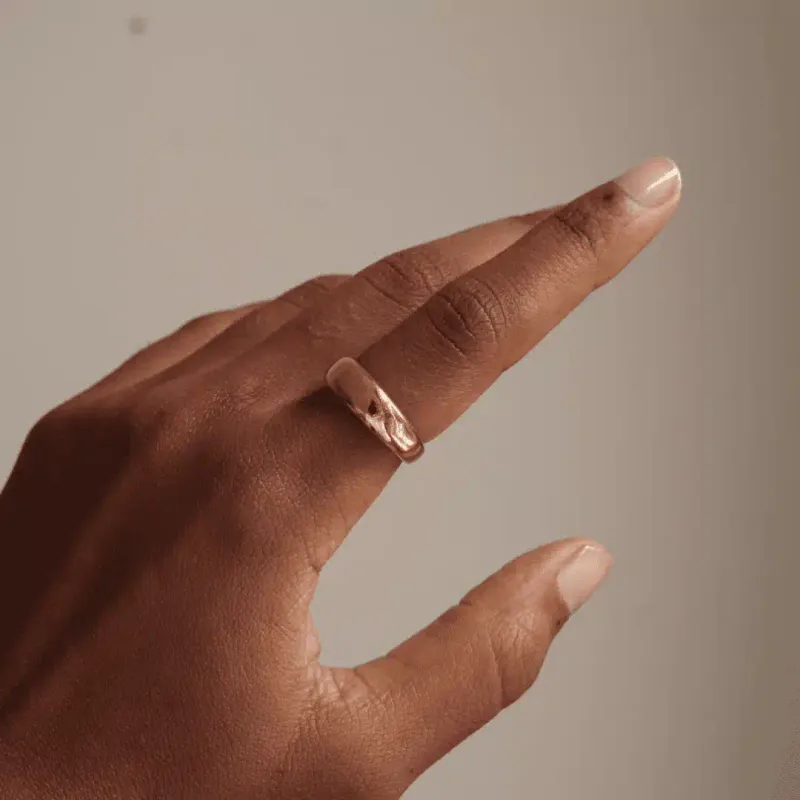 Bound Studios Bound Studios Damen vegan Ring Der Harper 18k Gold Vermeil, Gold, – Produktbild 1 von 2