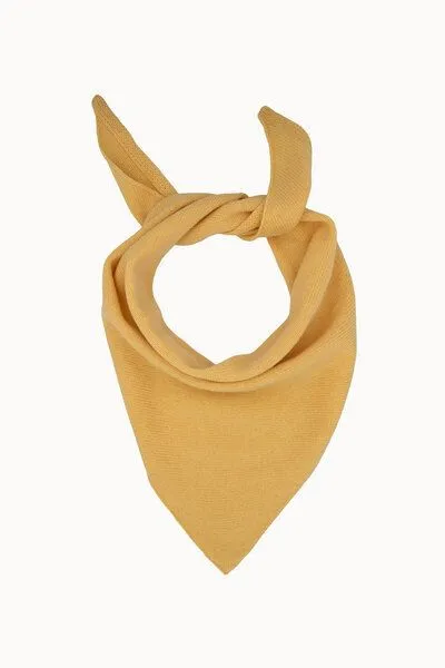 Kopyto Kopyto BIRUANG Bandana Halstuch 100% Merinowolle RWS-Zertifiziert Ökologisch Unifarben, Gelb, – Produktbild 2 von 4