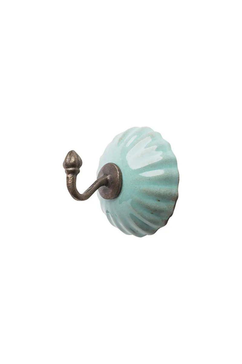Tranquillo Wandhaken TURQUOISE - türkis – Produktbild 1 von 1