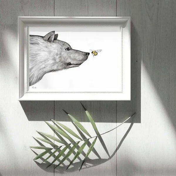 LIGARTI Kunstdruck »Die Begegnung« von LIGARTI | A4, A3 oder A2 | Wandbild | Poster | Kunst – Produktbild 5 von 5