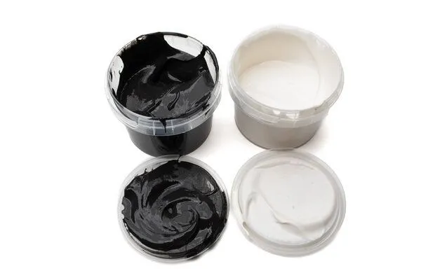neogrün neogrün Fingerfarben 2er Set "Nori", Schwarz/weiß, – Produktbild 4 von 7