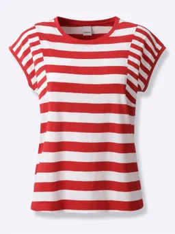 heine Streifenshirt rot-weiß-gestreift – Produktbild 1 von 1
