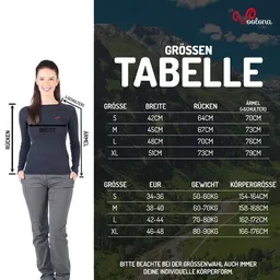 Woolona Woolona Langarmshirt - ALIZE - 100% Merinowolle – Produktbild 1 von 1