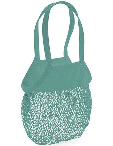 Westford Mill Westford Mill Netztasche Einkaufstasche Obstbeutel Einkaufsnetz Gemüsebeutel, Grün, – Produktbild 2 von 2
