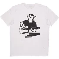 päfjes Frank Fuchs mit Gitarre - päfjes Bio Fair Wear Männer/Unisex T-Shirt – Produktbild 1 von 1
