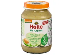 Holle Holle Bio-Kartoffel, Erbse & Zucchini, ab 6. Monat, Beikost, 190 g – Produktbild 1 von 1