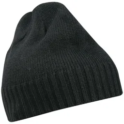 Myrtle Beach myrtle beach Enganliegende Strickmütze mit geripptem Rand MB503 Gr. one size black – Produktbild 1 von 1