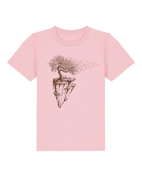 Life-Tree Life-Tree Shirt aus Biobaumwolle Fairwear für Kids "Maple Island" in verschiedenen Farben, Pink, – Produktbild 1 von 1