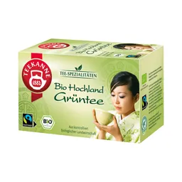 Teekanne Teekanne Fairtrade Bio Hochland-Grüntee, 20 Teebeutel im Kuvert – Produktbild 1 von 1