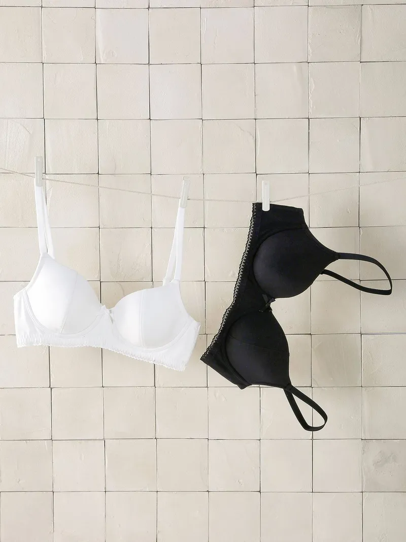 Vertbaudet 2er-Pack Umstands-BHs mit Formbügeln, Weiß, – Produktbild 1 von 4
