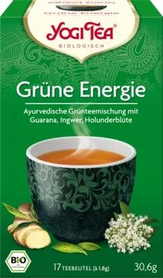 YOGI TEA YOGI TEA Grüne Energie Bio Filterbeutel 17X1.8 g Filterbeutel – Produktbild 1 von 1