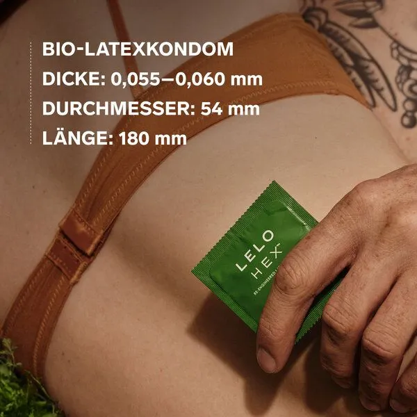 LELO LELO HEX Organic Kondome (36-Packung) – Produktbild 4 von 4