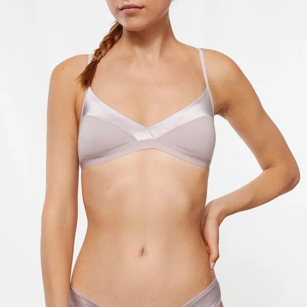 AIKYOU AIKYOU Bralette CHARLOTTE, Rosegrey, – Produktbild 1 von 4