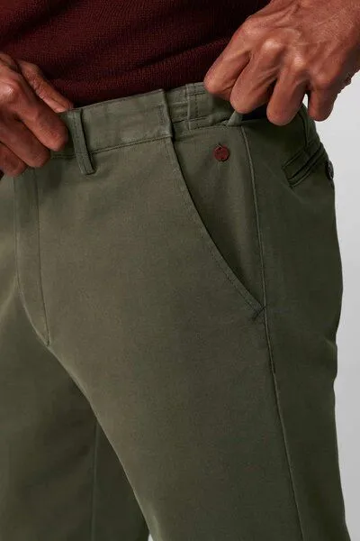 Meyer MEYER Soft Cotton Flex Chino, Grün (lorbeer), – Produktbild 5 von 5
