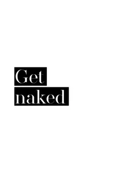 Photocircle Photocircle Poster / Leinwandbild - Get Naked No4 – Produktbild 1 von 1