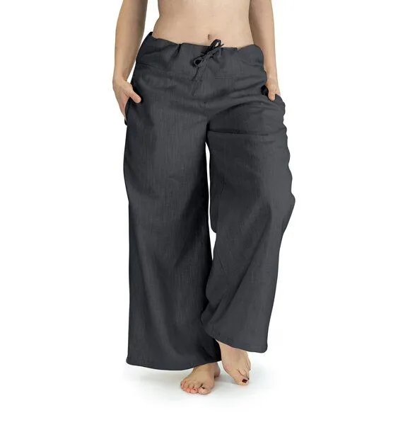SCHAZAD Leinenhose DELUXE von SCHAZAD, Anthrazit, – Produktbild 1 von 2