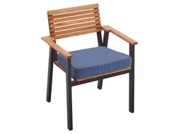 Rondo Auflage für Gartensessel 'Sassa' 45 x 42 x 6 cm, Bezug aus Polyester, blau – Produktbild 1 von 1