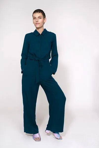 ein garten Studios ein garten Studios eleganter Tencel Overall Vara – Produktbild 1 von 3