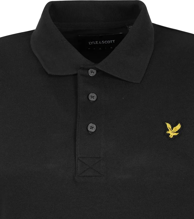 Lyle and Scott Lyle and Scott Poloshirt Schwarz - Größe L, Schwarz, – Produktbild 3 von 4