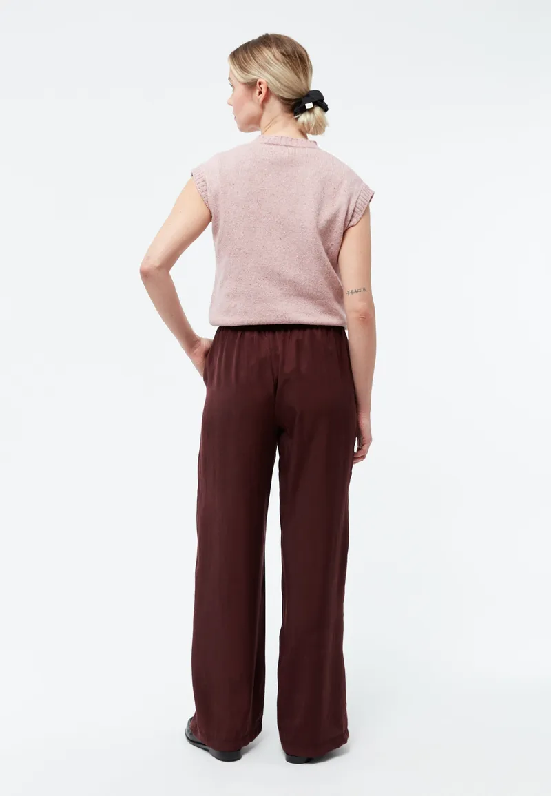 Givn Givn Damen vegan Hose Relaxed Gbmarla Weinrot, Rot, – Produktbild 1 von 2