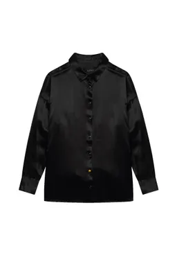 Lovjoi LOVJOI Damen vegan Bluse Alaiya Black – Produktbild 1 von 1