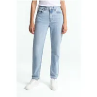 Kings Of Indigo Kings of Indigo Damen vegan Jeans Caroline Cropped Stretch Atria Super Light Washed Blue – Produktbild 1 von 1