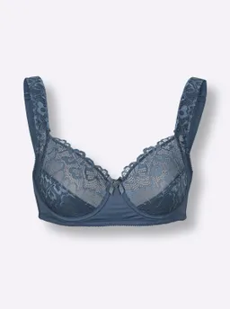 wäschepur Entlastungs-BH mit Bügel rauchblau – Produktbild 1 von 1