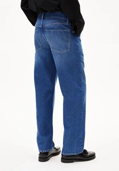 ARMEDANGELS ARMEDANGELS AARY Herren Straight Jeans Bio-Baumwoll Mix Comfort Stretch, Blue, – Produktbild 2 von 4
