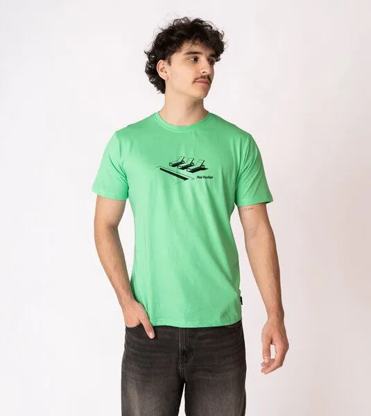 Gary Mash GARY MASH Shirt Pool Position aus Biobaumwolle, Mint (grün), – Produktbild 4 von 4