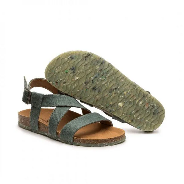 Zouri ZOURI Vegane Sandalen SAND, Earth (grün), – Produktbild 3 von 3