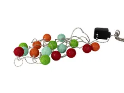 Konstsmide Konstsmide LED-Lichterkette "Baumwollkugeln" 16 Dioden warmweiß, bunt – Produktbild 1 von 1