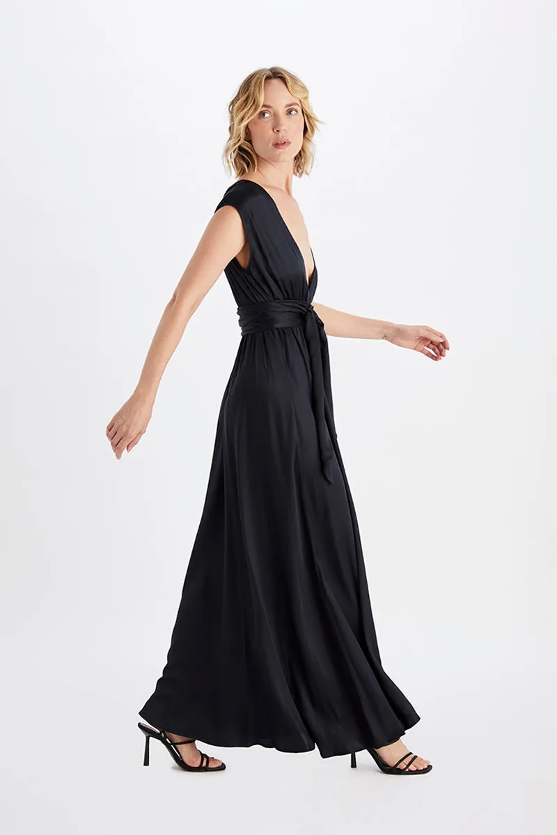 Neu Nomads Neu Nomads Damen vegan Kleid Grace Schwarz, Schwarz, – Produktbild 2 von 2