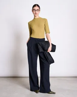 JAN N JUNE JAN N JUNE Hose Pleated Wide Pants NIVA – Produktbild 1 von 1
