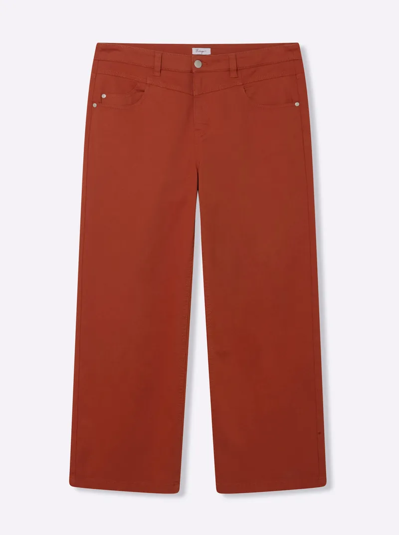sheego Jeans rostrot, Rostrot, – Produktbild 1 von 2