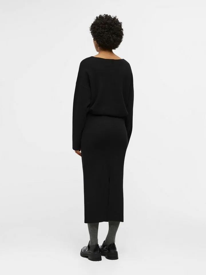 Object Bleistiftrock REYNARD (1-tlg) Plain/ohne Details, Schwarz, – Produktbild 3 von 4
