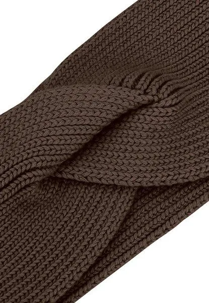 MELA Stirnband MEENA | von MELA | Fairtrade & GOTS zertifiziert, Dunkelbraun, – Produktbild 4 von 4