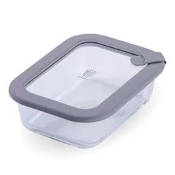 Chefkoch trifft Fackelmann Chefkoch trifft Fackelmann Vorratsdose Glas, eckig, 640ml – Produktbild 1 von 1