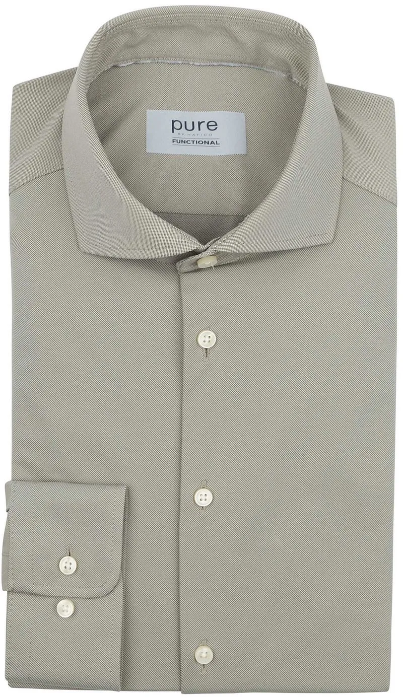 Pure Pure Shirt Hellbraun - Größe 38 (S), Braun, – Produktbild 1 von 4